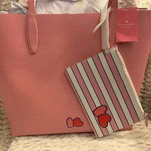 NWT Kate Spade Archie Comics tote/wristlet